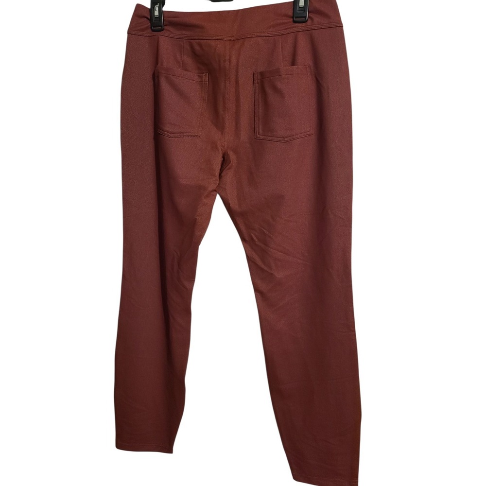 Aventura Leggings Size‎ Medium Burgundy - Picture 2 of 3